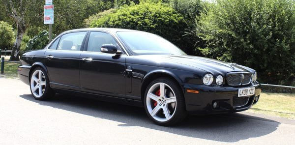 A Superb 2008 Jaguar XJ 4.2 Super V8 LWB Supercharged Sovereign 400bhp X358 Model. Only 51000 Miles From New